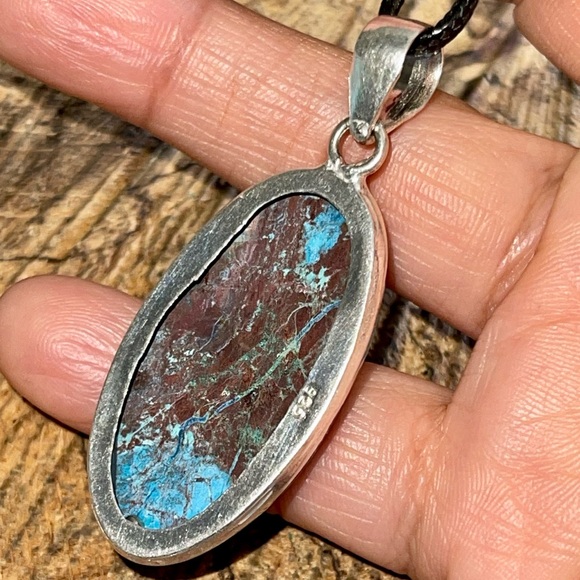 “Strengthening Stone” Turquoise Pendant 2” - Picture 11 of 17